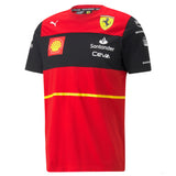 Tričko Puma Ferrari Carlos Sainz, červené, 2022
