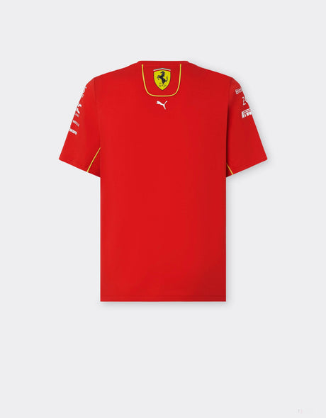 Ferrari tričko, Puma, týmové, červená, 2024