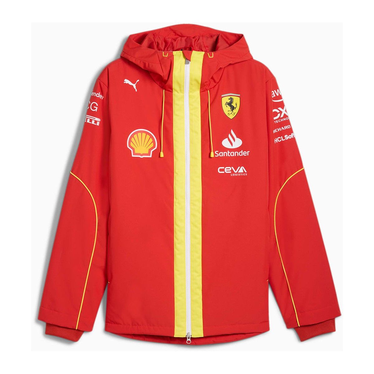 Ferrari bunda, Puma, týmové, pro, červená, 2024