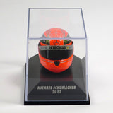 Mini přilba Michael Schumacher, 2011, měřítko 1:8, červená, 2015