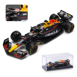 Model vozu Red Bull Racing RB19, bburago, 1:43, Max Verstappen #1, akrylová krabice, 2023