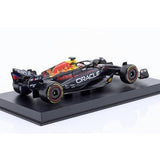 Model vozu Red Bull Racing RB19, bburago, 1:43, Max Verstappen #1, akrylová krabice, 2023