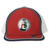 Dětská kšiltovka Alfa Romeo Flatbrim, Kimi Raikkönen, červená, 2019 - FansBRANDS®