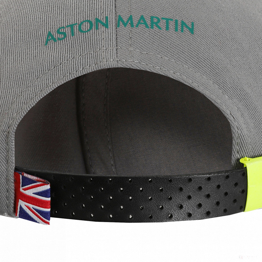 Baseballová čepice Aston Martin Sebastian Vettell, pro dospělé, šedá, 2022