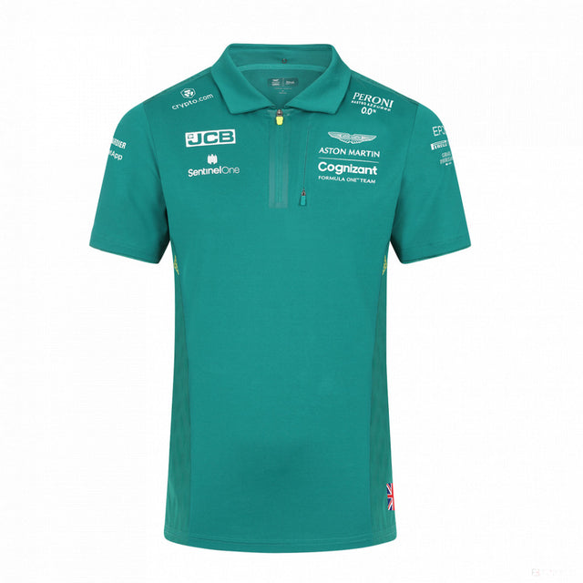 Aston Martin Team Polo, zelená, 2022 - FansBRANDS®