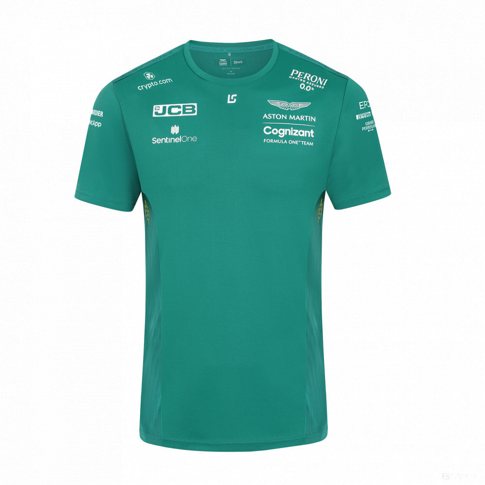 Tričko Aston Martin Lance Stroll, zelené, 2022 - FansBRANDS®