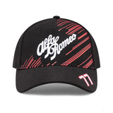 Baseballová čepice Alfa Romeo, Valtteri Bottas Team, pro dospělé, černá, 2022