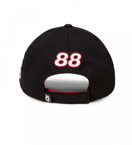 Baseballová čepice Alfa Romeo, Robert Kubica, dospělý, černá, 2022