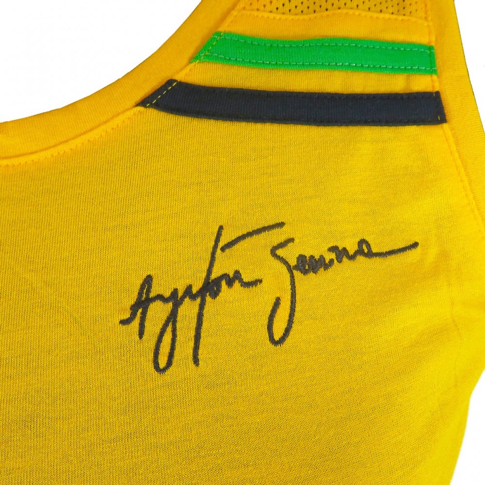 Dámský top bez rukávů Ayrton Senna, vícebarevný, 2015 - FansBRANDS®