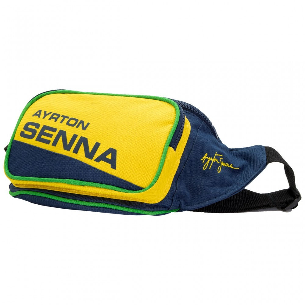 Pasová taška Ayrton Senna, 20x15x10 cm, žlutá, 2017