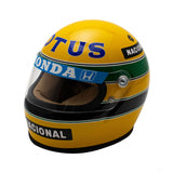 Mini přilba Ayrton Senna, 1987 Mini přilba, měřítko 1:2, žlutá, 2020