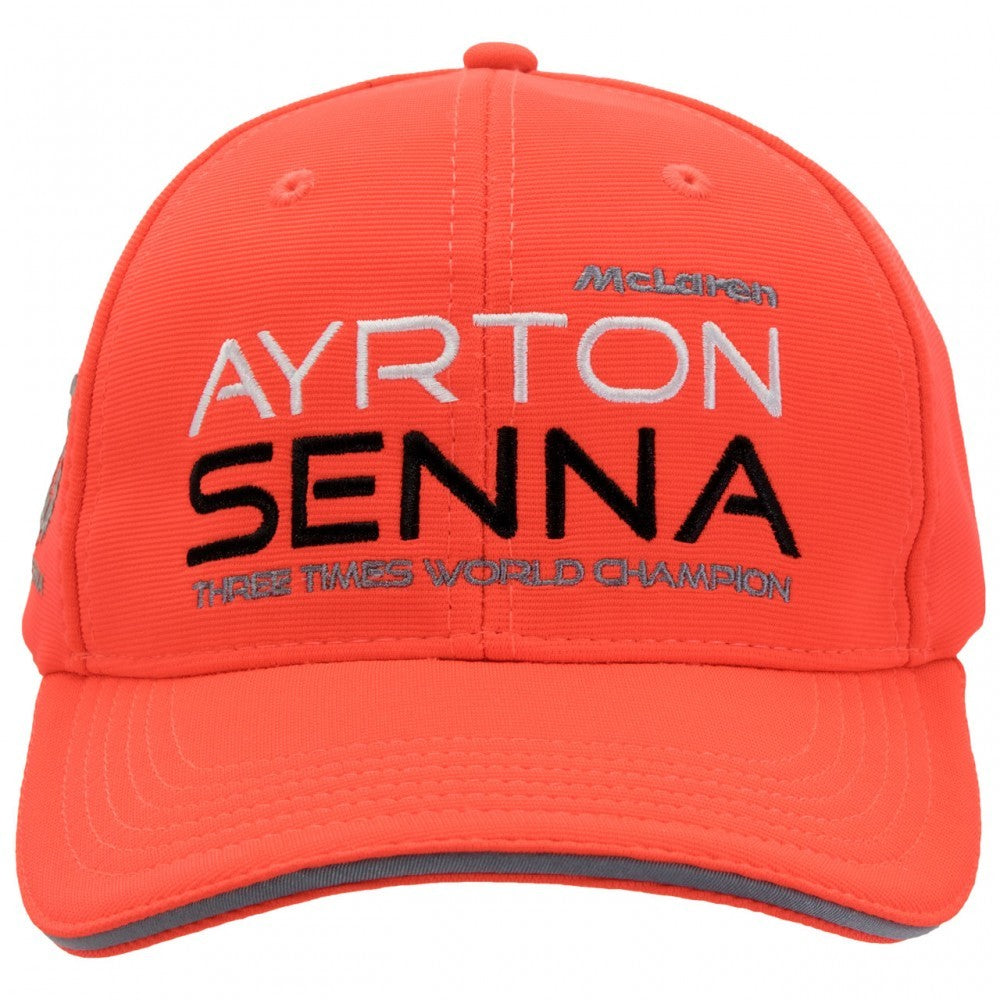 Baseballová čepice McLaren Senna, pro dospělé, oranžová, 2017
