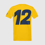 Ayrton Senna tričko, #SENNA, žlutá