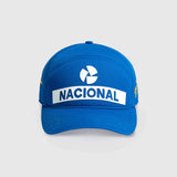 kšiltovka Ayrton Senna, Nacional, retro, vypraná, modrá