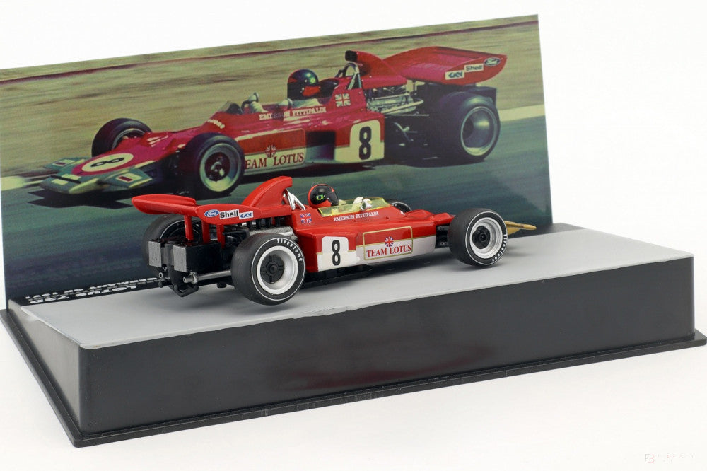 Model auta, Emerson Fittipaldi Lotus 72D #8 German GP 1971, měřítko 1:43, červená, 2019 - FansBRANDS®