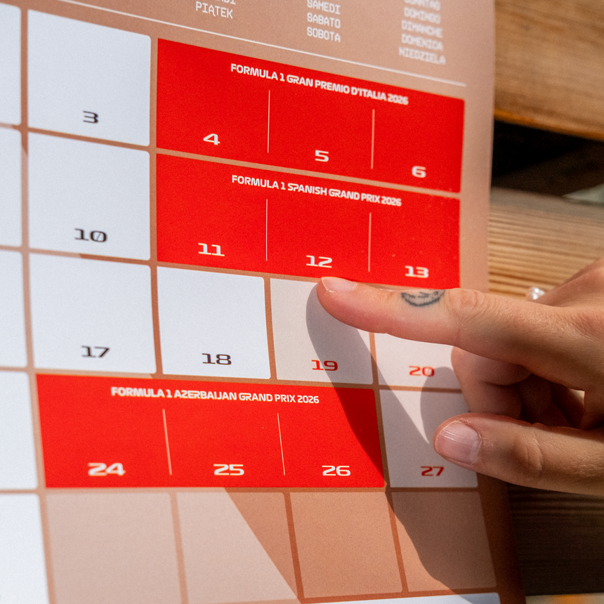 Formula 1® – oficiální kalendář – 2026