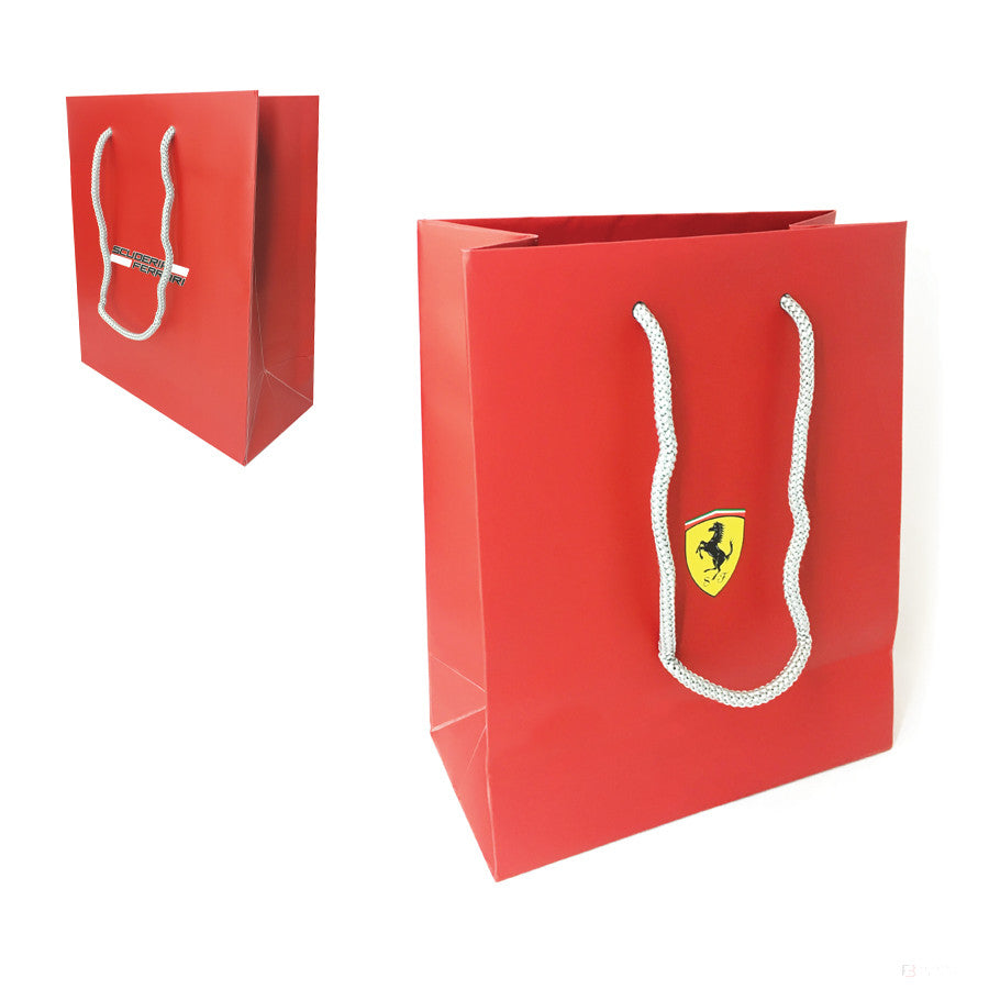 Dámská nákupní taška Ferrari, 20x25x10 cm, červená, 2020