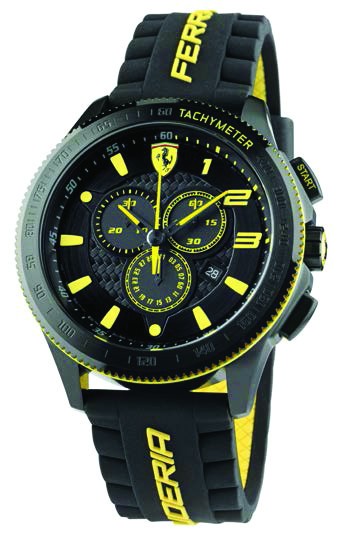 Ferrari Watch, F1 Scuderia Pánské, žluté, 2019