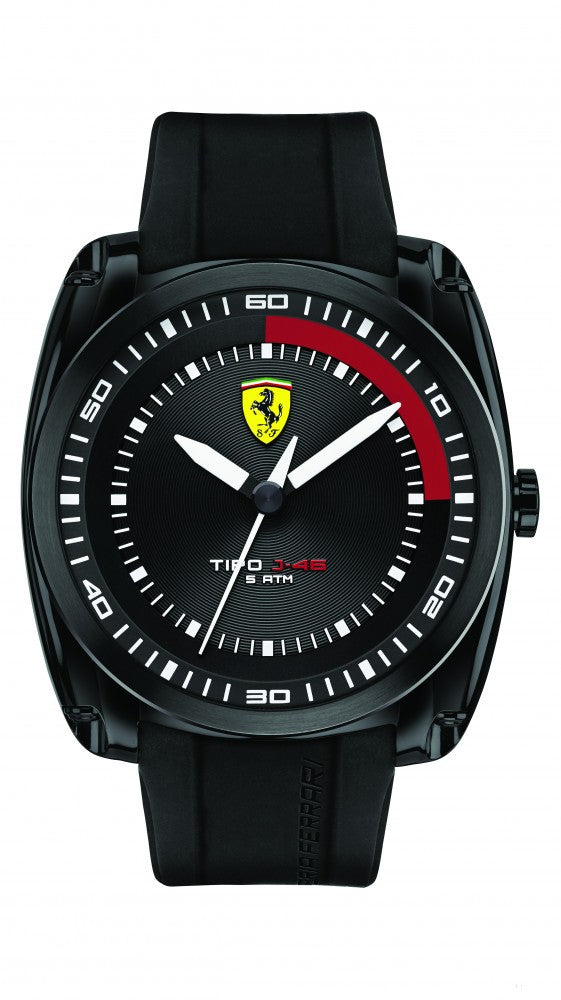 Ferrari Watch, Tipo J-46 Mens, Black, 2019