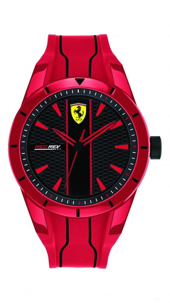Ferrari Watch, Redrev Quartz pánské, červené, 2019 - FansBRANDS®