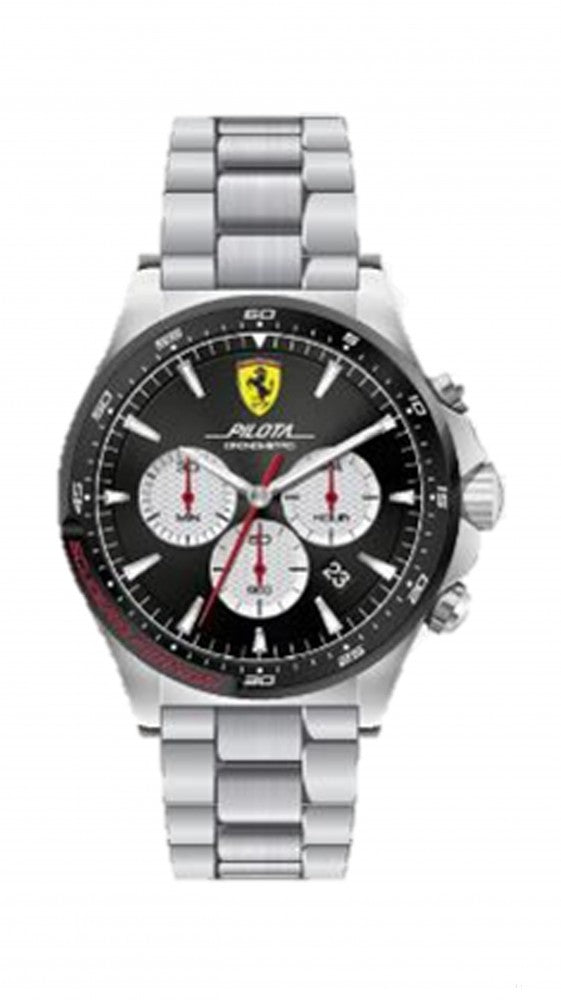 Ferrari Watch, Pilota Chrono Pánské, černé, 2019