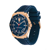 Ferrari Watch, Aspire Quartz 3HD pánské, 44 mm, modro-zlatá, 2020