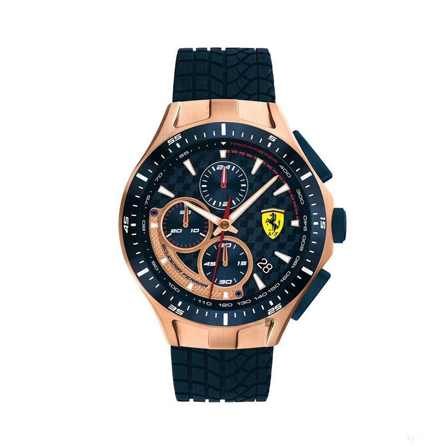 Ferrari Watch, Race Day Chrono Pánské, 44 mm, modré, 2020 - FansBRANDS®