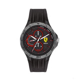 Ferrari Watch, Pista MultiFX Pánské, 44 mm, Black, 2020