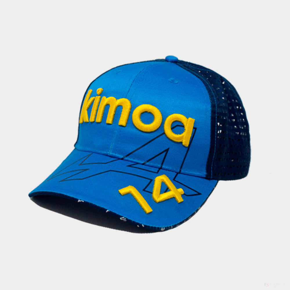 Alpská baseballová čepice, Kimoa Fernando Alonso – GP Španělska, modrá, 2021 - FansBRANDS®