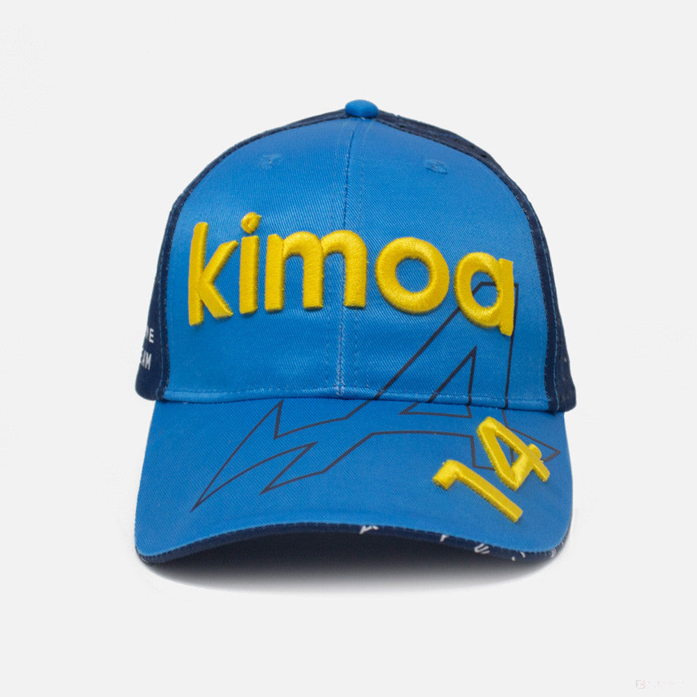Alpská baseballová čepice, Kimoa Fernando Alonso – GP Španělska, modrá, 2021