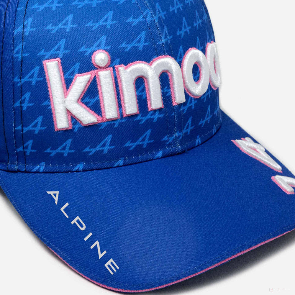 Kšiltovka Alpine Flatbrim, Fernando Alonso Kimoa, modrá, 2022 - FansBRANDS®