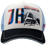 Baseballová čepice James Hunt, JH76, pro dospělé, modrá, 2019