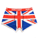 Spodní prádlo James Hunt, boxerky Union Jack – Double Pack, modrá, 2021 - FansBRANDS®