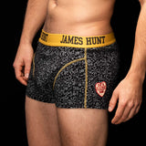 Spodní prádlo James Hunt, Boxerky ze sedmdesátých let – Double Pack, Černá, 2021 - FansBRANDS®