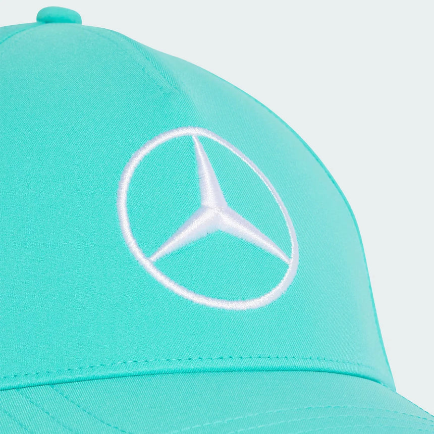 Mercedes čepice, tým, adidas, zelená, 2026