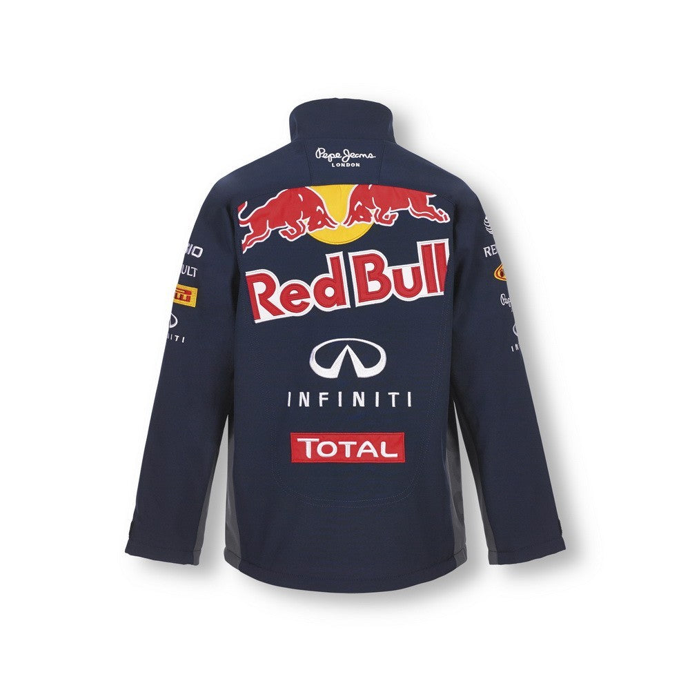 Dětská softshellová bunda Red Bull, Team, modrá, 2015