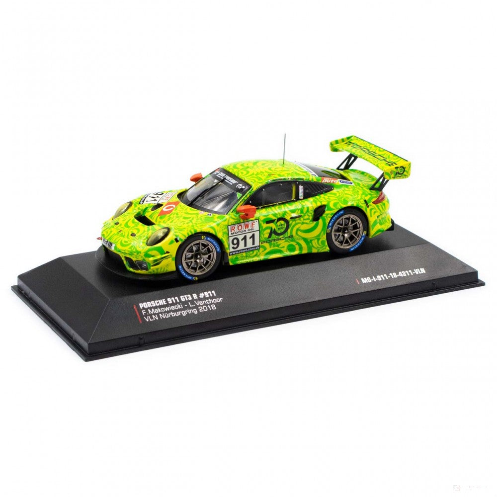 Manthey-Racing Porsche 911 GT3 R - 2018 VLN Nürburgring #911 Camouflage green 1:43 - FansBRANDS®
