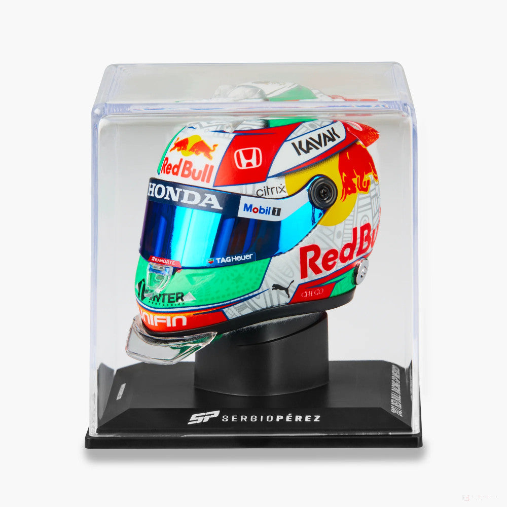 Sergio Perez Mini Helmet, 2021, Mexican GP 1:4