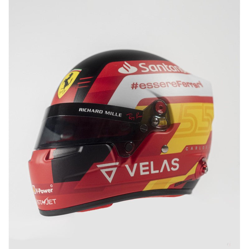 Carlos Sainz Mini Helmet v měřítku 1:2, 2022 - FansBRANDS®