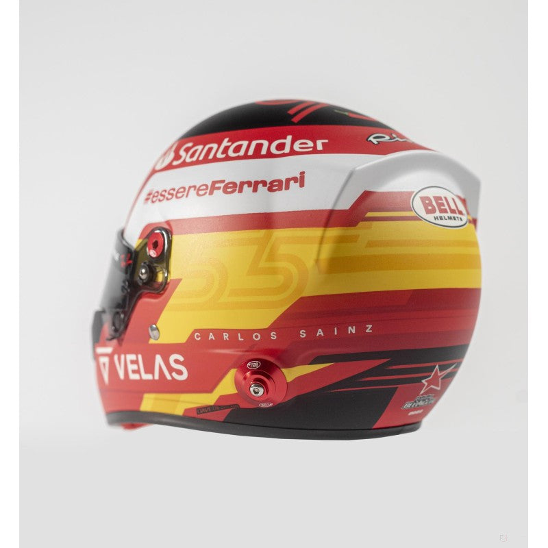 Carlos Sainz Mini Helmet v měřítku 1:2, 2022 - FansBRANDS®