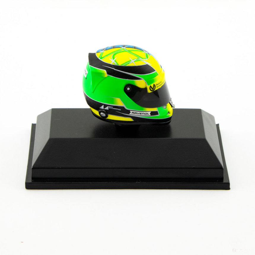 Mini přilba Mick Schumacher, měřítko 1:8, vícebarevná, 2017 - FansBRANDS®