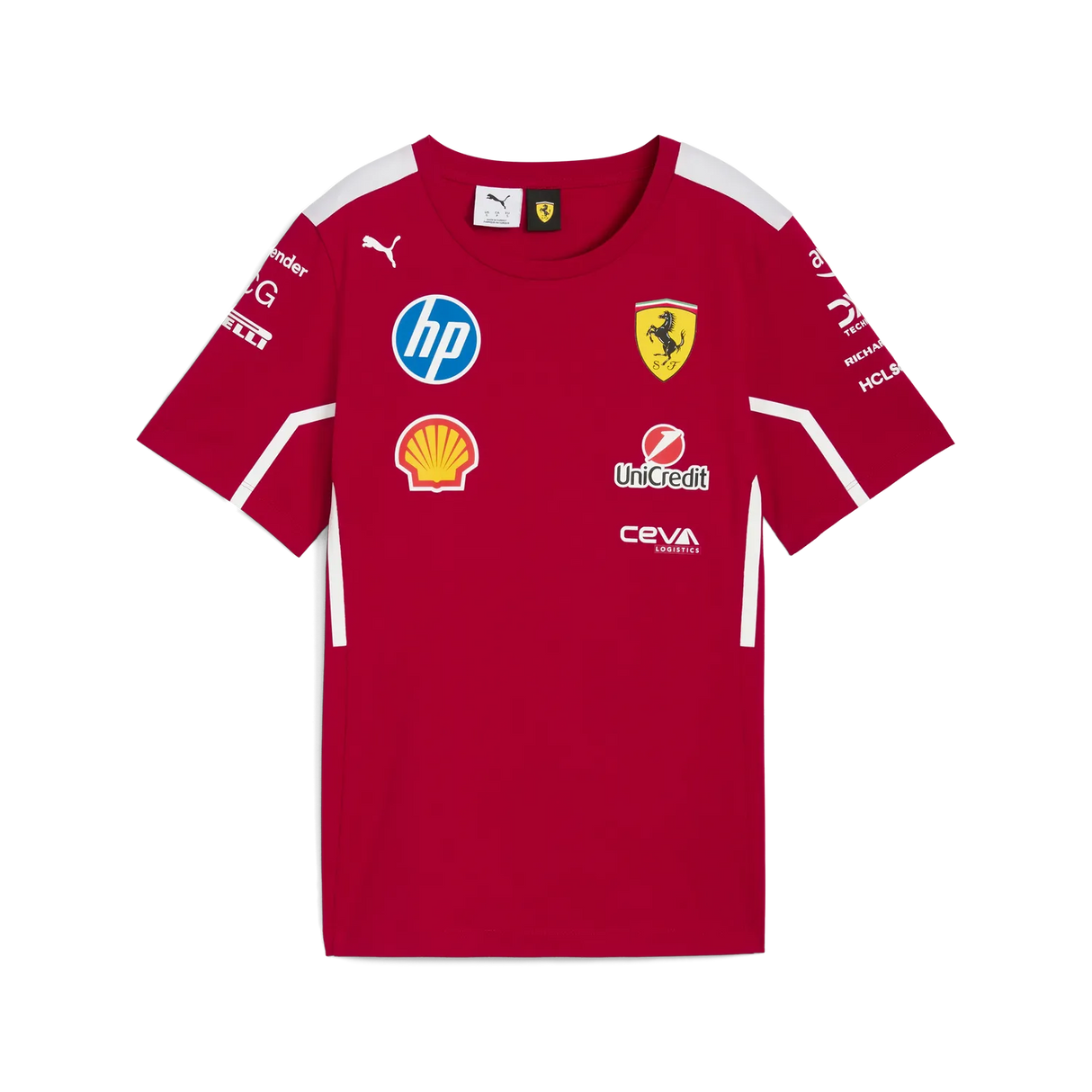 Scuderia Ferrari Týmové Dámské Tričko s kulatým výstřihem 🔥