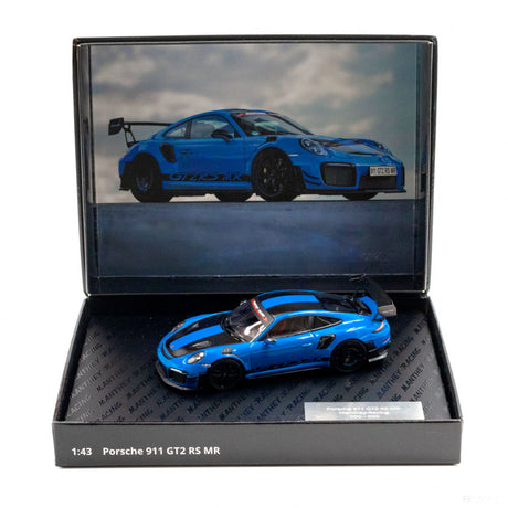 Manthey-Racing Porsche 911 GT2 RS MR 1:43 Blue Collector Edition - FansBRANDS®