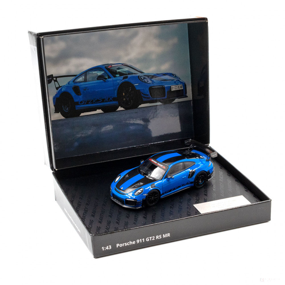 Manthey-Racing Porsche 911 GT2 RS MR 1:43 Blue Collector Edition - FansBRANDS®