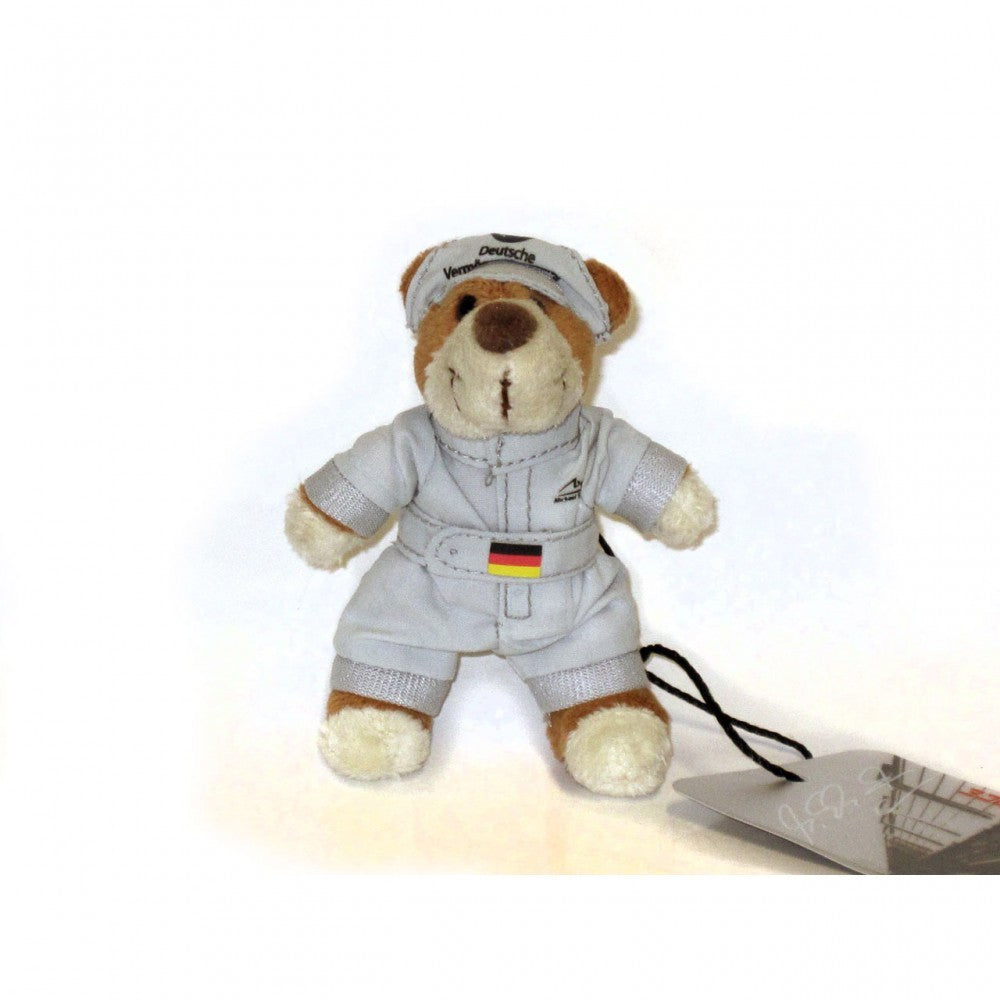 Michael Schumacher Keychain, Teddy Bear, Grey, 2015