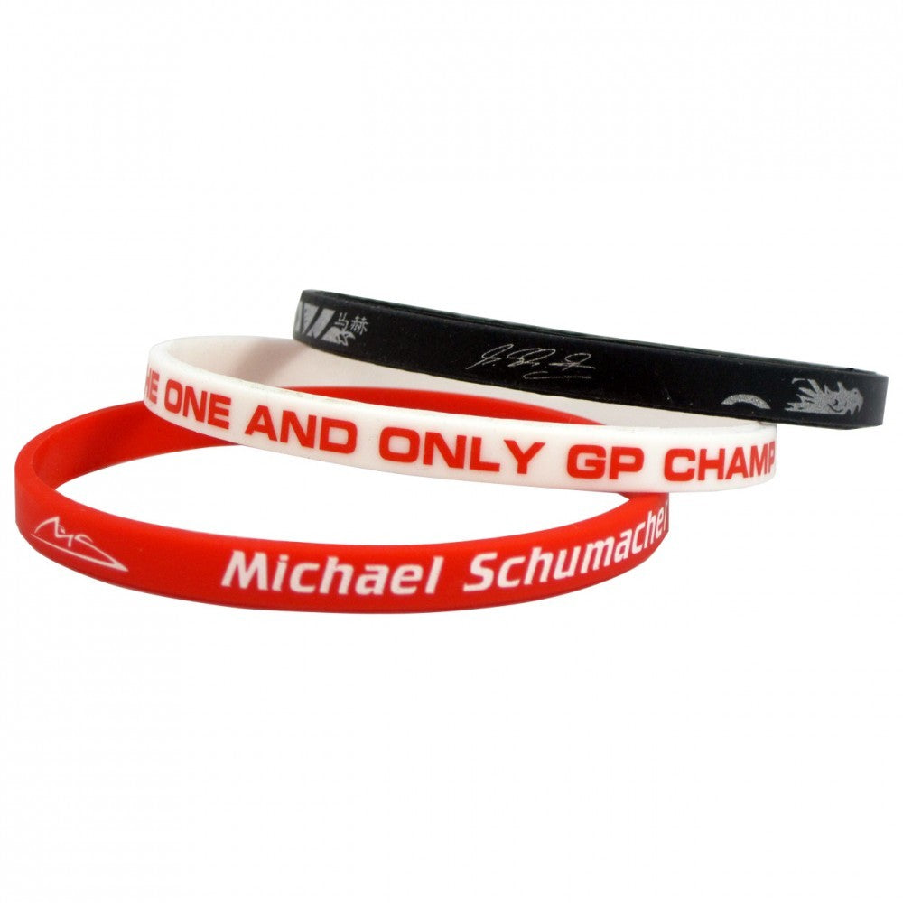 Náramek Michael Schumacher, sada, vícebarevný, 2015