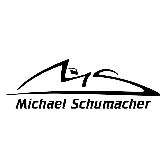 Samolepka Michaela Schumachera, samolepka s logem, černá, 2015