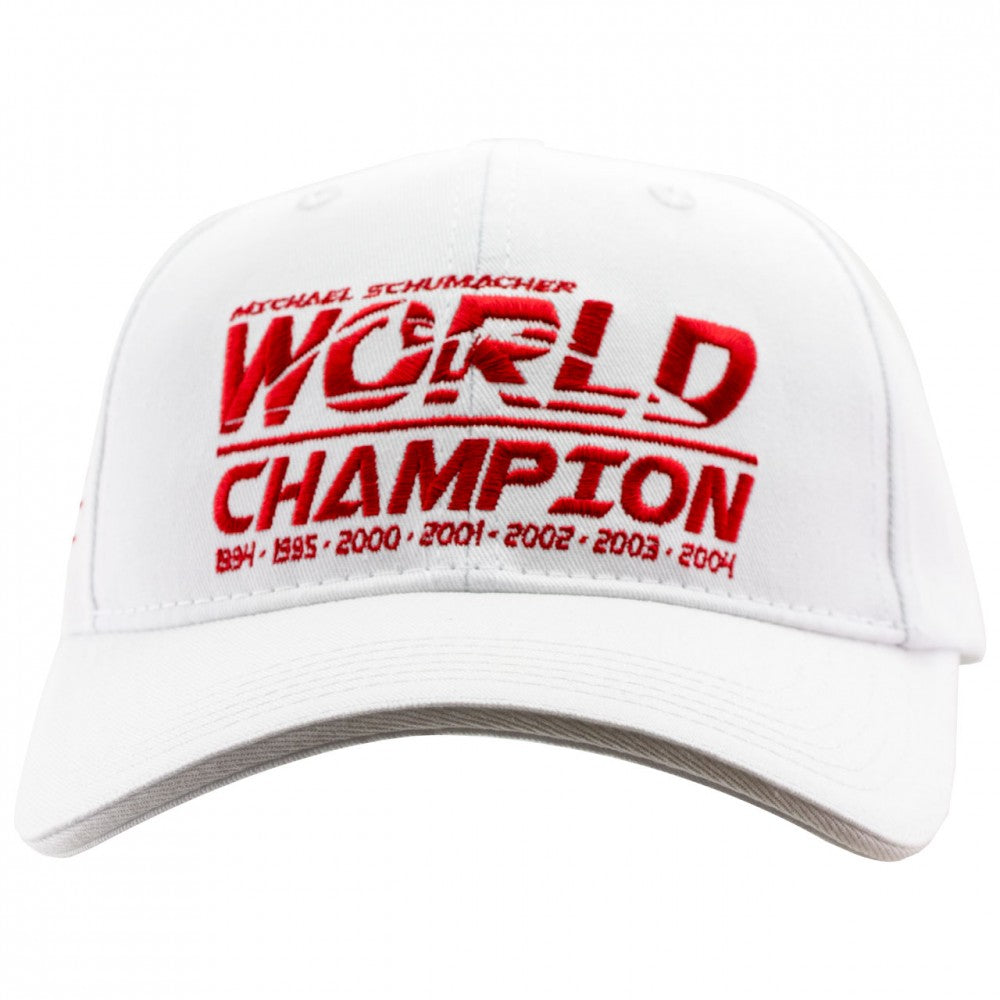 Baseballová čepice Michaela Schumachera, světový šampión, dospělý, bílá, 2018 - FansBRANDS®