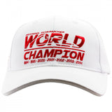 Baseballová čepice Michaela Schumachera, světový šampión, dospělý, bílá, 2018 - FansBRANDS®