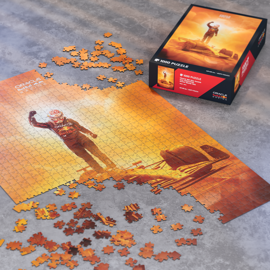 Red Bull Racing puzzle, Max Verstappen, Zandvoort 2024, 1000 dílků